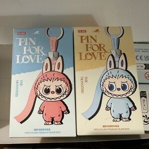 Pop Mart The Monsters Vinyl Plush Pendant Blind Box P